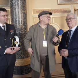Fernsehbeitrag zum Vorstellungsbesuch des neuen Kommandanten